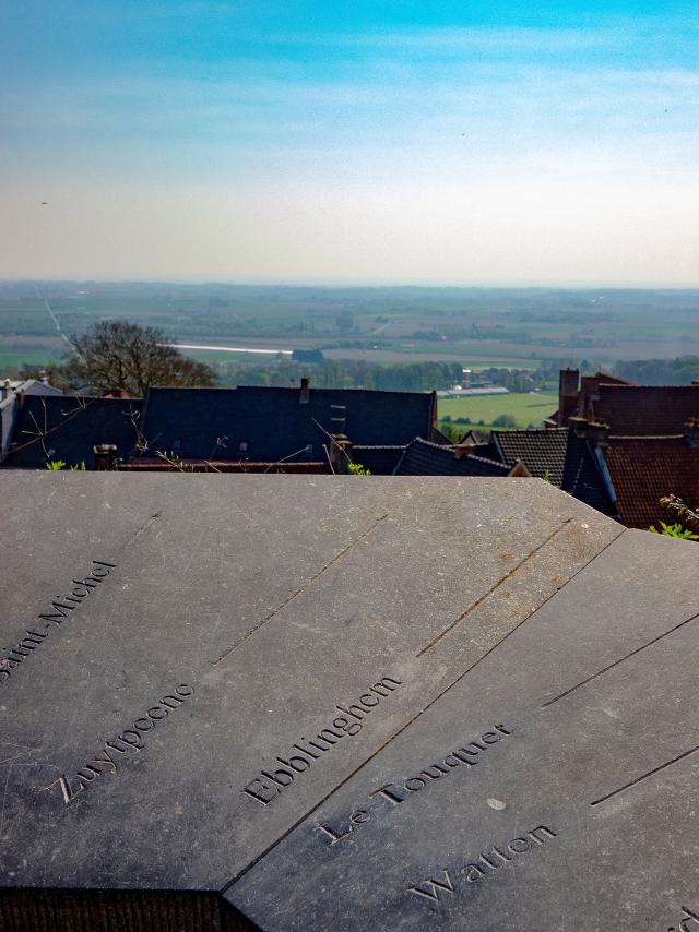 Cassel Tables d'orientation au sommet du mont