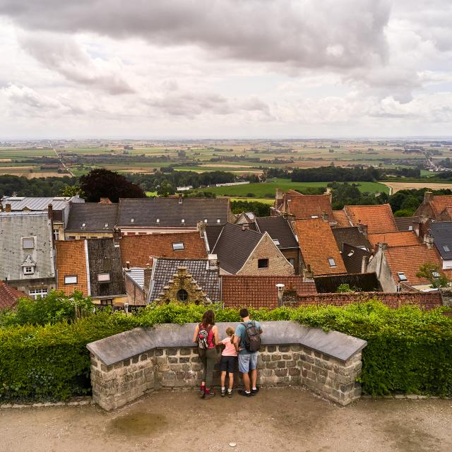 Panorama à Cassel et tables d'orientation