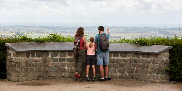 Panorama à Cassel et tables d'orientation