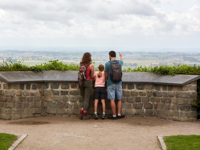 Panorama à Cassel et tables d'orientation