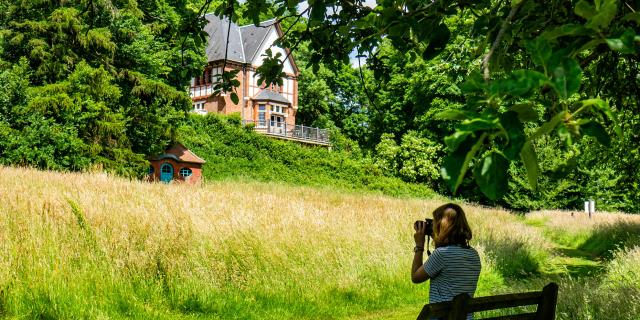 Dans le parc Marguerite Yourcenar